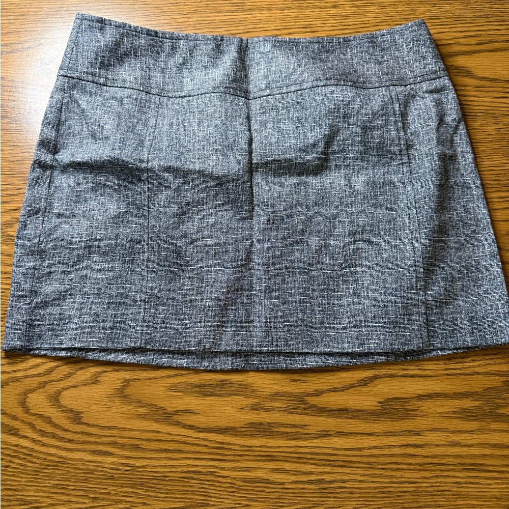 Black & White Express Mini Skirt Y2K